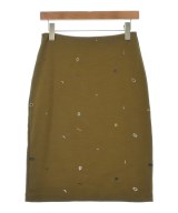 mina perhonen（ミナペルホネン）ひざ丈スカート 茶 サイズ:36(S位) レディース/2200630941027