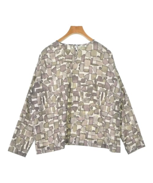 mina perhonen（ミナペルホネン）カジュアルシャツ 茶 サイズ:36(S位) レディース/2200642203014