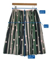 mina perhonen（ミナペルホネン）ひざ丈スカート 緑 サイズ:-(M位) レディース/2200642804037