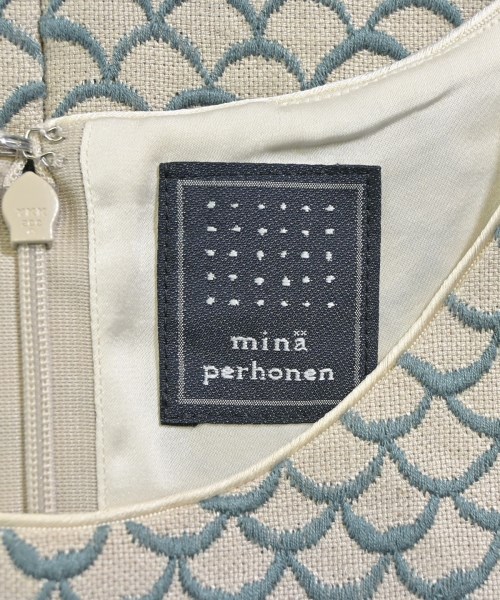 mina perhonen（ミナペルホネン）ワンピース ベージュ サイズ:38(M位) レディース/2200643202085