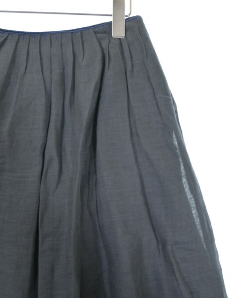 mina perhonen（ミナペルホネン）ひざ丈スカート 紺 サイズ:38(M位) レディース/2200644114028