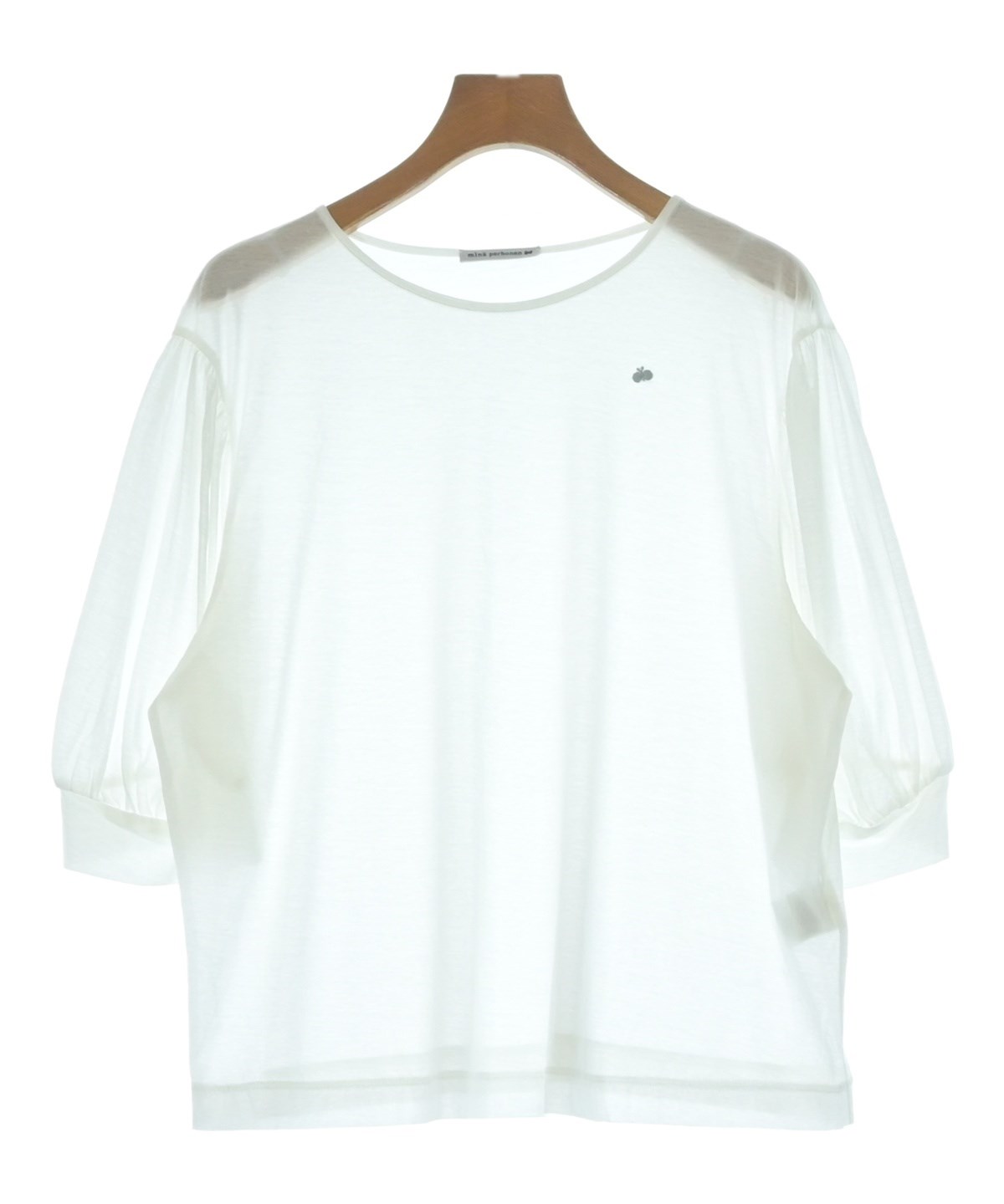 mina perhonen（ミナペルホネン）Tシャツ・カットソー 白 サイズ:36(S