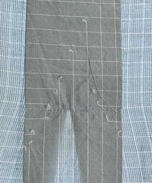 mina perhonen（ミナペルホネン）シャツワンピース グレー サイズ:38(M位) レディース/2200610681097