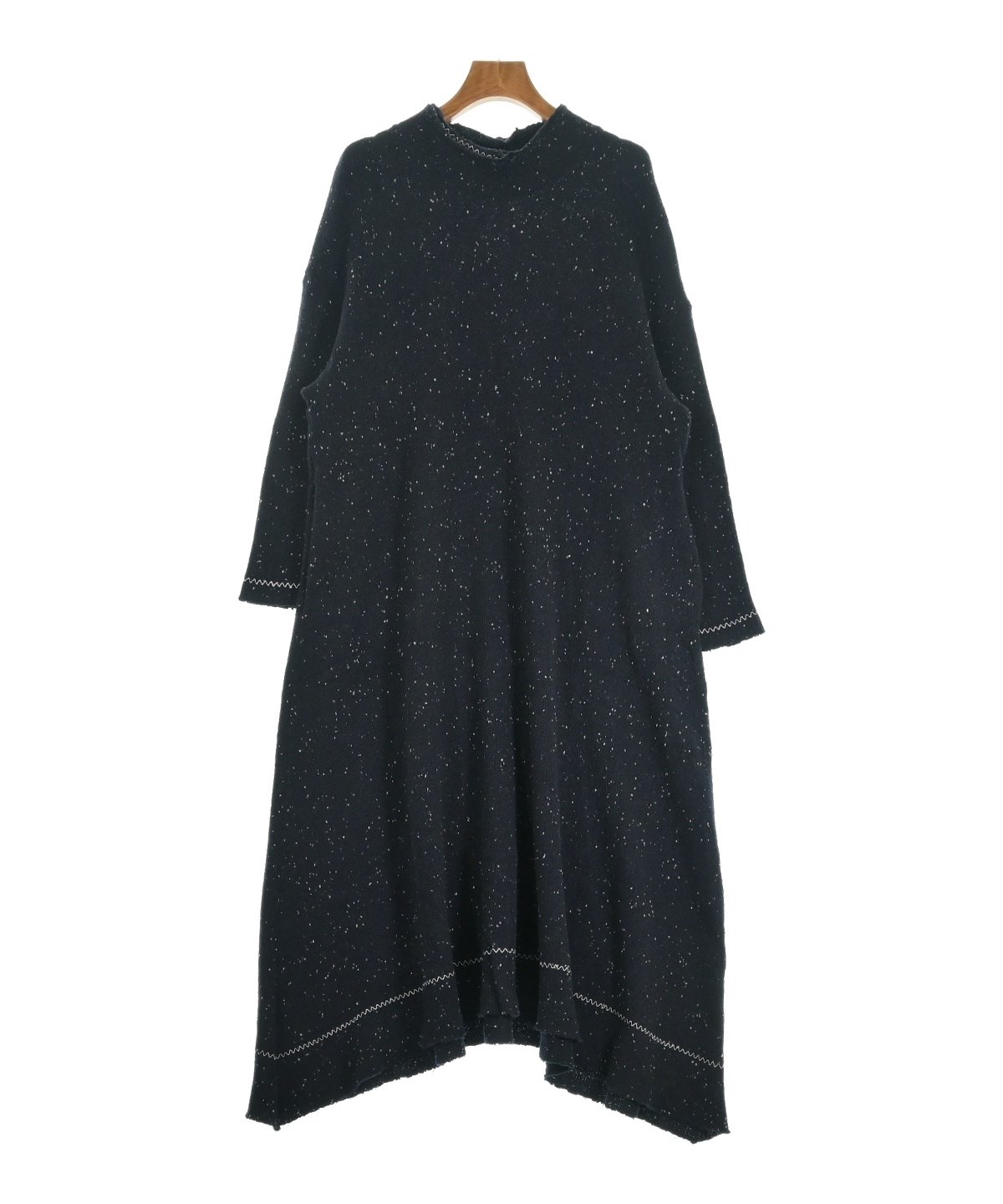 mina perhonen（ミナペルホネン）ワンピース 紺 サイズ:38(M位