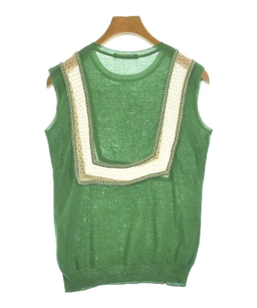 mina perhonen（ミナペルホネン）ベスト 緑 サイズ:38(S位) レディース/2200609422359