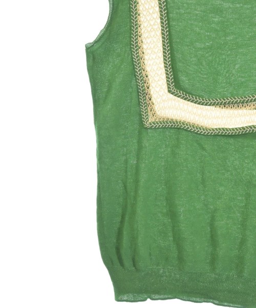 mina perhonen（ミナペルホネン）ベスト 緑 サイズ:38(S位) レディース/2200609422359