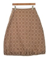 mina perhonen（ミナペルホネン）ひざ丈スカート 茶 サイズ:38(M位) レディース/2200617949114