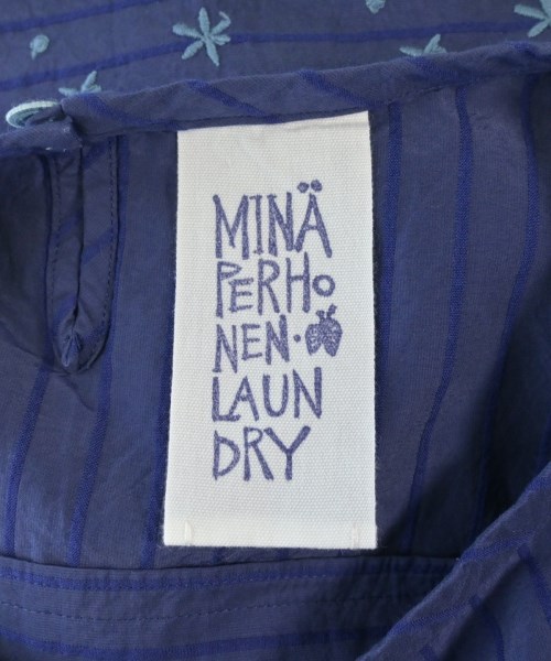 mina perhonen（ミナペルホネン）ブラウス 紺 サイズ:36(S位) レディース/2200615471105