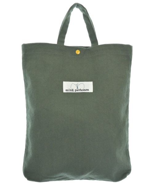 mina perhonen（ミナペルホネン）トートバッグ カーキ サイズ:- レディース/2200628894069