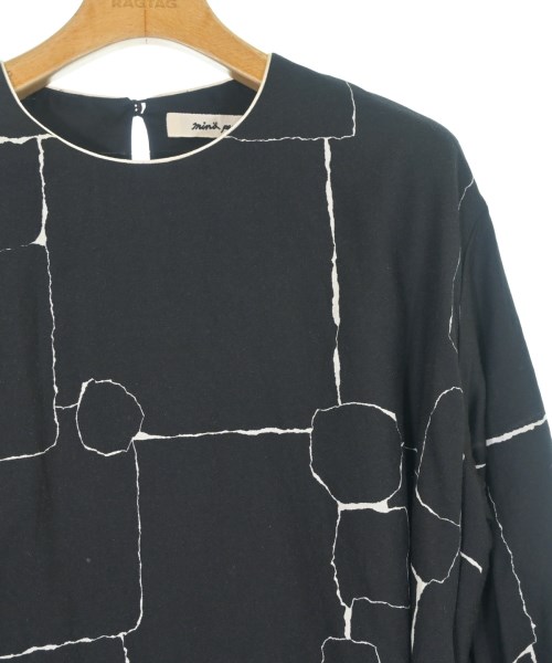 mina perhonen（ミナペルホネン）ワンピース 黒 サイズ:36(S位) レディース/2200632029044