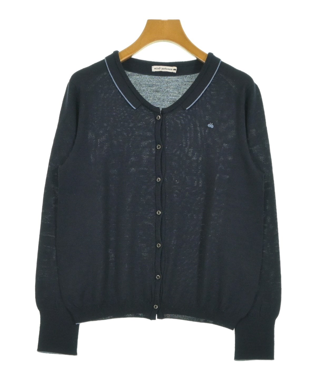 mina perhonen（ミナペルホネン）カーディガン 紺 サイズ:38(M位