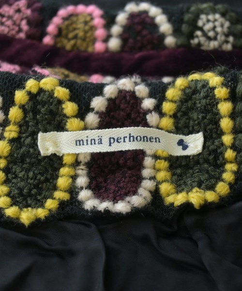 mina perhonen（ミナペルホネン）ロング・マキシ丈スカート 黒 サイズ:36(S位) レディース/2200631303107