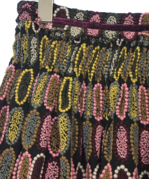 mina perhonen（ミナペルホネン）ロング・マキシ丈スカート 黒 サイズ:36(S位) レディース/2200631303107