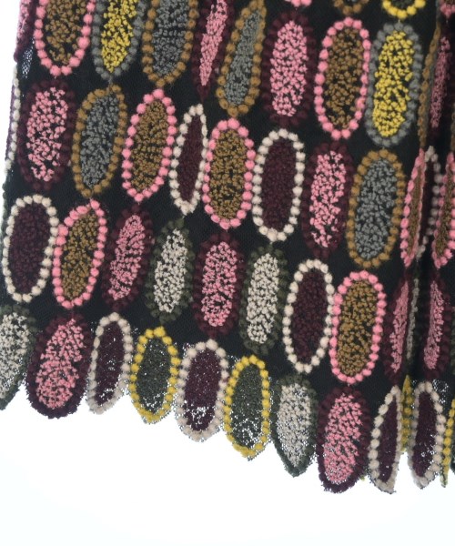 mina perhonen（ミナペルホネン）ロング・マキシ丈スカート 黒 サイズ:36(S位) レディース/2200631303107