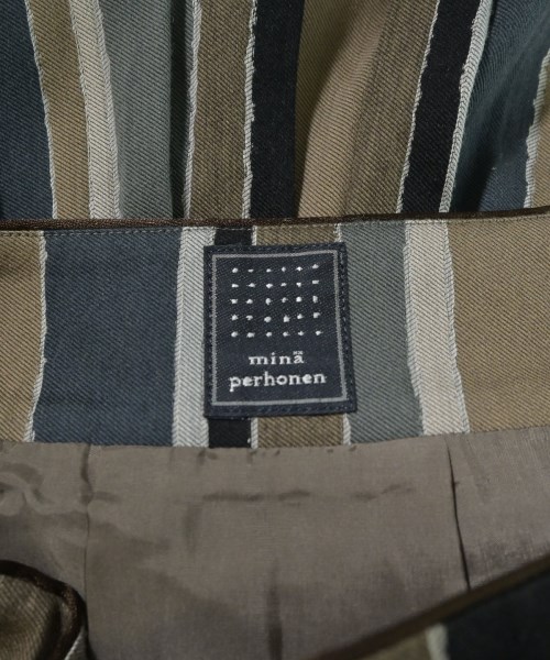 mina perhonen（ミナペルホネン）ひざ丈スカート グレー サイズ:38(M位) レディース/2200631303114