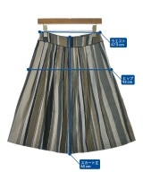 mina perhonen（ミナペルホネン）ひざ丈スカート グレー サイズ:38(M位) レディース/2200631303114