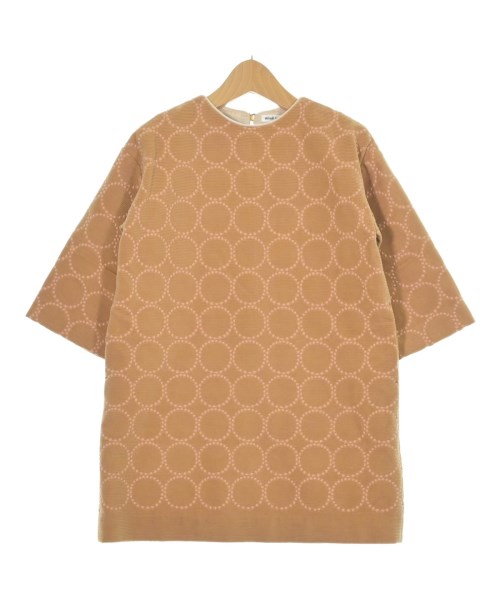 mina perhonen(ミナペルホネン)ワンピース ベージュ サイズ:120(7T-8T)/2200612050198