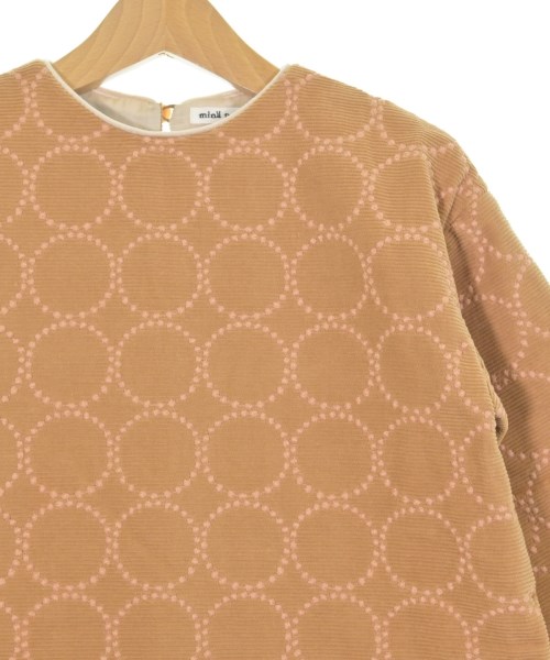 mina perhonen（ミナペルホネン）ワンピース ベージュ サイズ:120(7T-8T) レディース/2200612050198