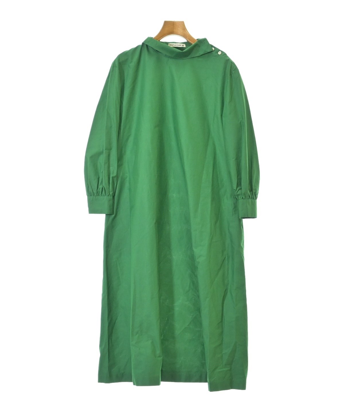 mina perhonen（ミナペルホネン）ワンピース 緑 サイズ:36(S位