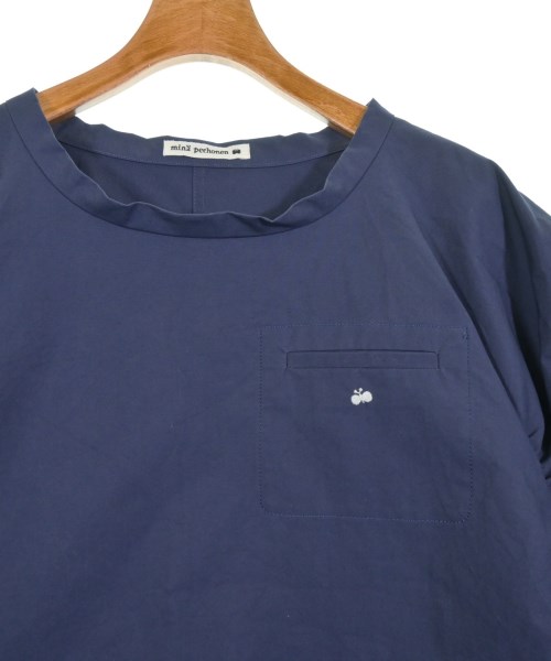 mina perhonen（ミナペルホネン）ブラウス 紺 サイズ:38(M位) レディース/2200616967010