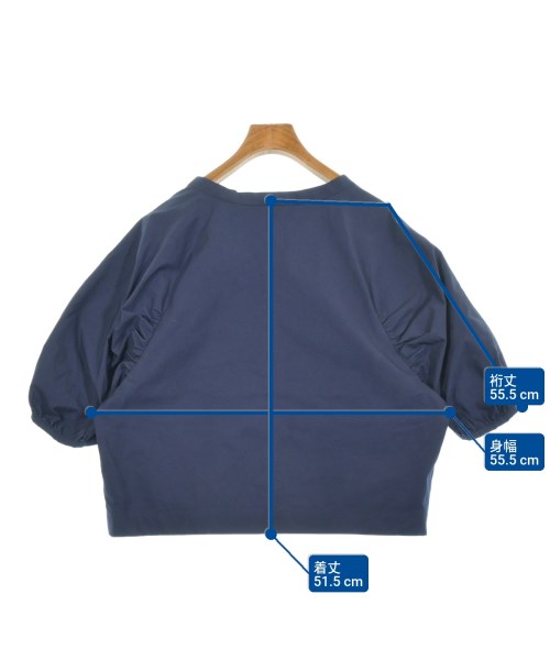 mina perhonen（ミナペルホネン）ブラウス 紺 サイズ:38(M位) レディース/2200616967010