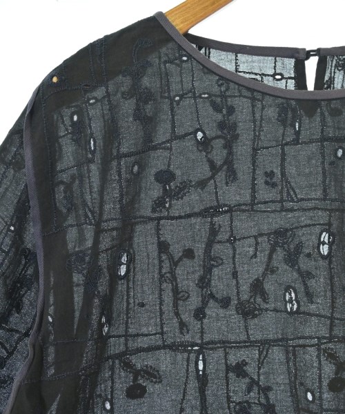 mina perhonen（ミナペルホネン）ブラウス 黒 サイズ:38(M位) レディース/2200616967034