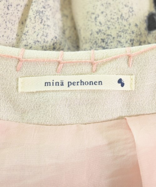 mina perhonen（ミナペルホネン）ひざ丈スカート ベージュ サイズ:36(S位) レディース/2200609440056