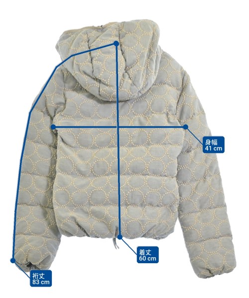 mina perhonen（ミナペルホネン）ダウンジャケット/ダウンベスト グレー サイズ:40(M位) レディース/2200670225019