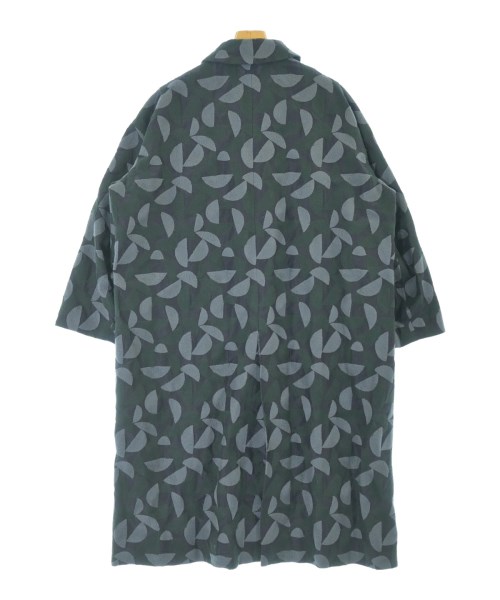 mina perhonen（ミナペルホネン）ステンカラーコート 紺 サイズ:38(M位) レディース/2200674562011