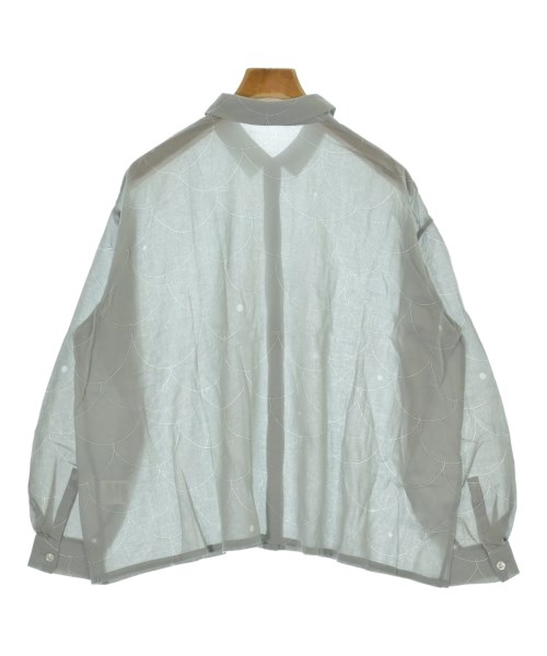 mina perhonen（ミナペルホネン）カジュアルシャツ グレー サイズ:38(M位) レディース/2200676044041