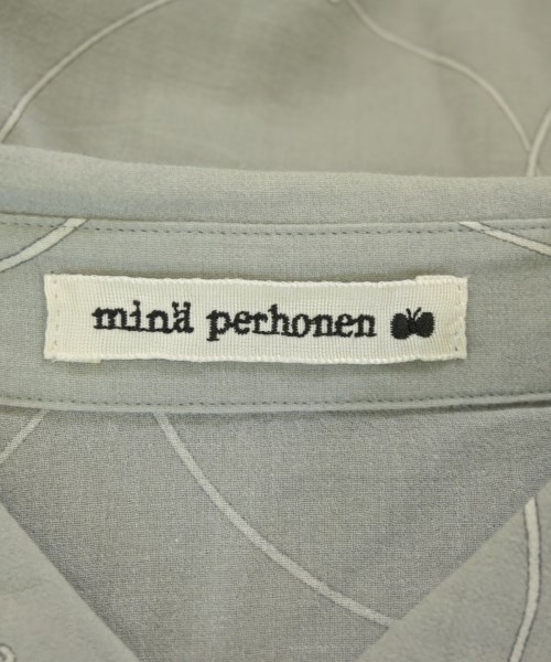 mina perhonen（ミナペルホネン）カジュアルシャツ グレー サイズ:38(M位) レディース/2200676044041