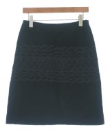 mina perhonen（ミナペルホネン）ひざ丈スカート 黒 サイズ:-(M位) レディース/2200677474250