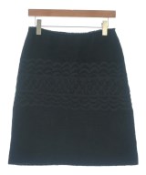 mina perhonen（ミナペルホネン）ひざ丈スカート 黒 サイズ:-(M位) レディース/2200677474250