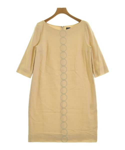 mina perhonen(ミナペルホネン)ワンピース ベージュ サイズ:38(M位)/2200656038039