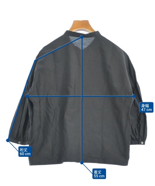 mina perhonen（ミナペルホネン）ブラウス 黒 サイズ:38(M位) レディース/2200651364058