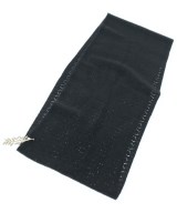 mina perhonen（ミナペルホネン）マフラー 黒 サイズ:- レディース/2200655734093