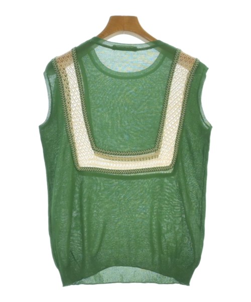 mina perhonen（ミナペルホネン）ベスト/ノースリーブ 緑 サイズ:38(M位) レディース/2200660452036