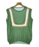 mina perhonen（ミナペルホネン）ベスト/ノースリーブ 緑 サイズ:38(M位) レディース/2200660452036