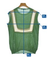 mina perhonen（ミナペルホネン）ベスト/ノースリーブ 緑 サイズ:38(M位) レディース/2200660452036