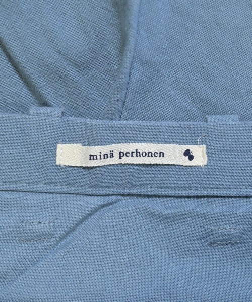 mina perhonen（ミナペルホネン）ショートパンツ 青 サイズ:36(S位) レディース/2200652961416
