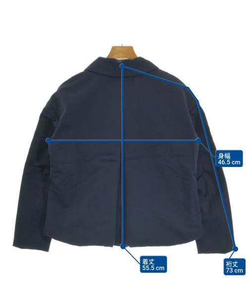 mina perhonen（ミナペルホネン）テーラードジャケット 紺 サイズ:36(S位) レディース/2200652961423