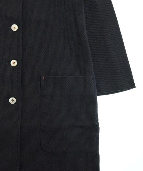 mina perhonen（ミナペルホネン）ステンカラーコート 紺 サイズ:F レディース/2200652961447