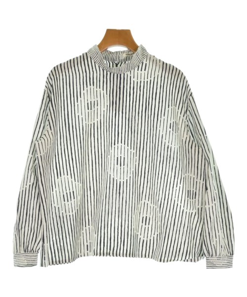 mina perhonen(ミナペルホネン)ブラウス 白 サイズ:36(S位)/2200661603024