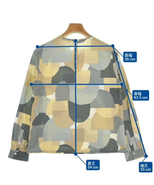 mina perhonen（ミナペルホネン）ブラウス その他（柄物・カラフル） サイズ:36(S位) レディース/2200661889015