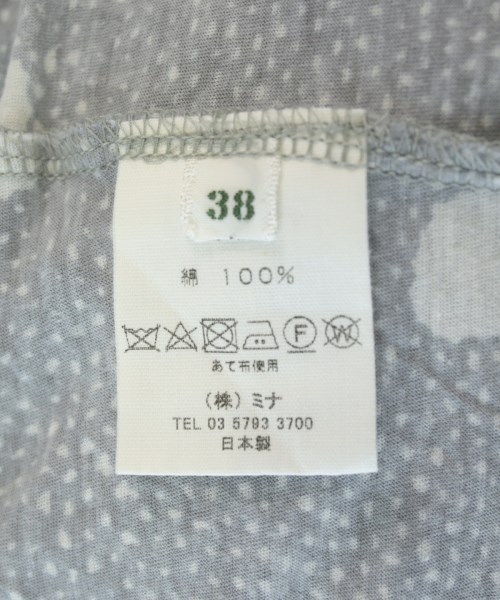 mina perhonen（ミナペルホネン）Tシャツ・カットソー グレー サイズ:38(M位) レディース/2200708806173
