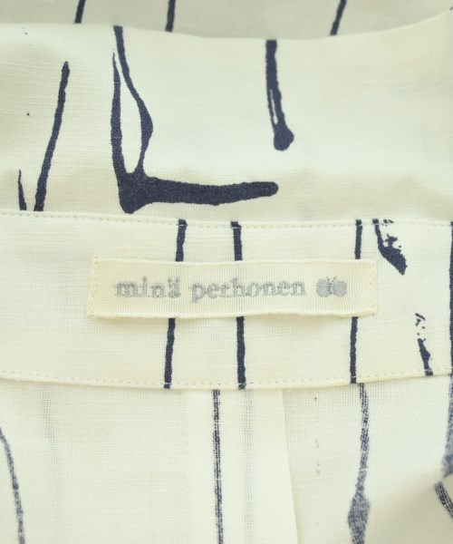 mina perhonen（ミナペルホネン）カジュアルシャツ 白 サイズ:M メンズ/2200704701335
