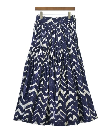 mina perhonen（ミナペルホネン）ロング・マキシ丈スカート 青 サイズ