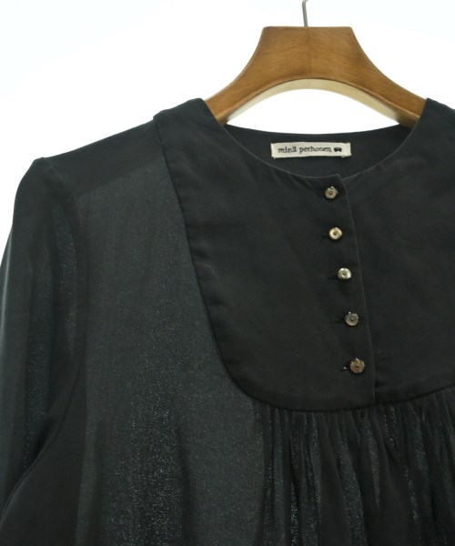 mina perhonen（ミナペルホネン）ブラウス 黒 サイズ:38(M位) レディース/2200639077055
