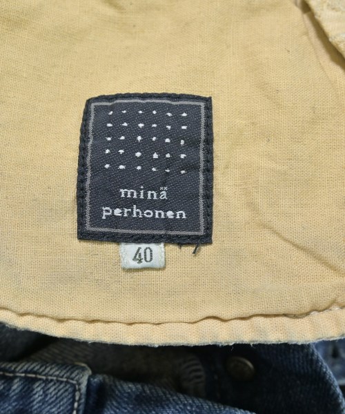 mina perhonen（ミナペルホネン）デニムパンツ 青 サイズ:40(M位) レディース/2200645817010