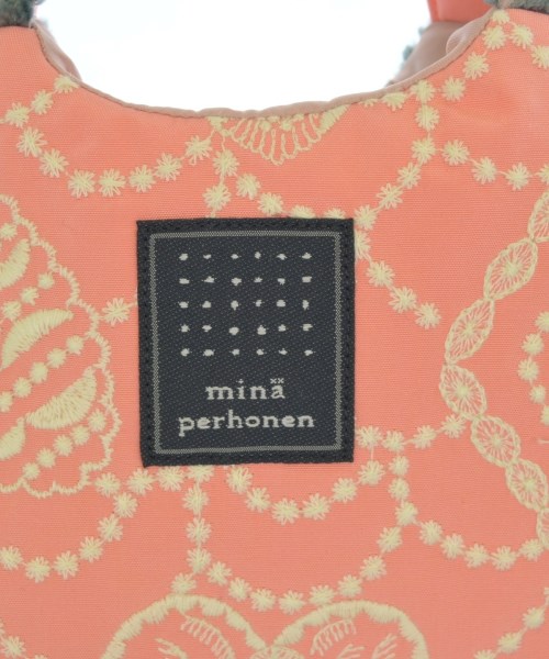 mina perhonen（ミナペルホネン）ハンドバッグ ピンク サイズ:- レディース/2200664931032